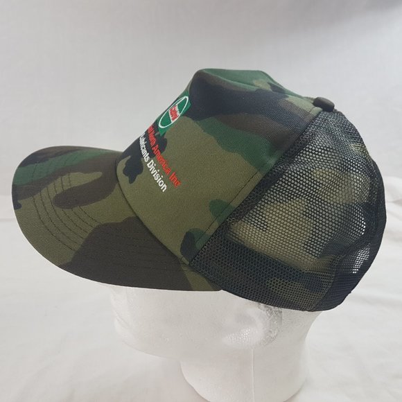 Accessories Castrol Gas Oil Camo Cap Trucker Hat Snapback Base Poshmark
